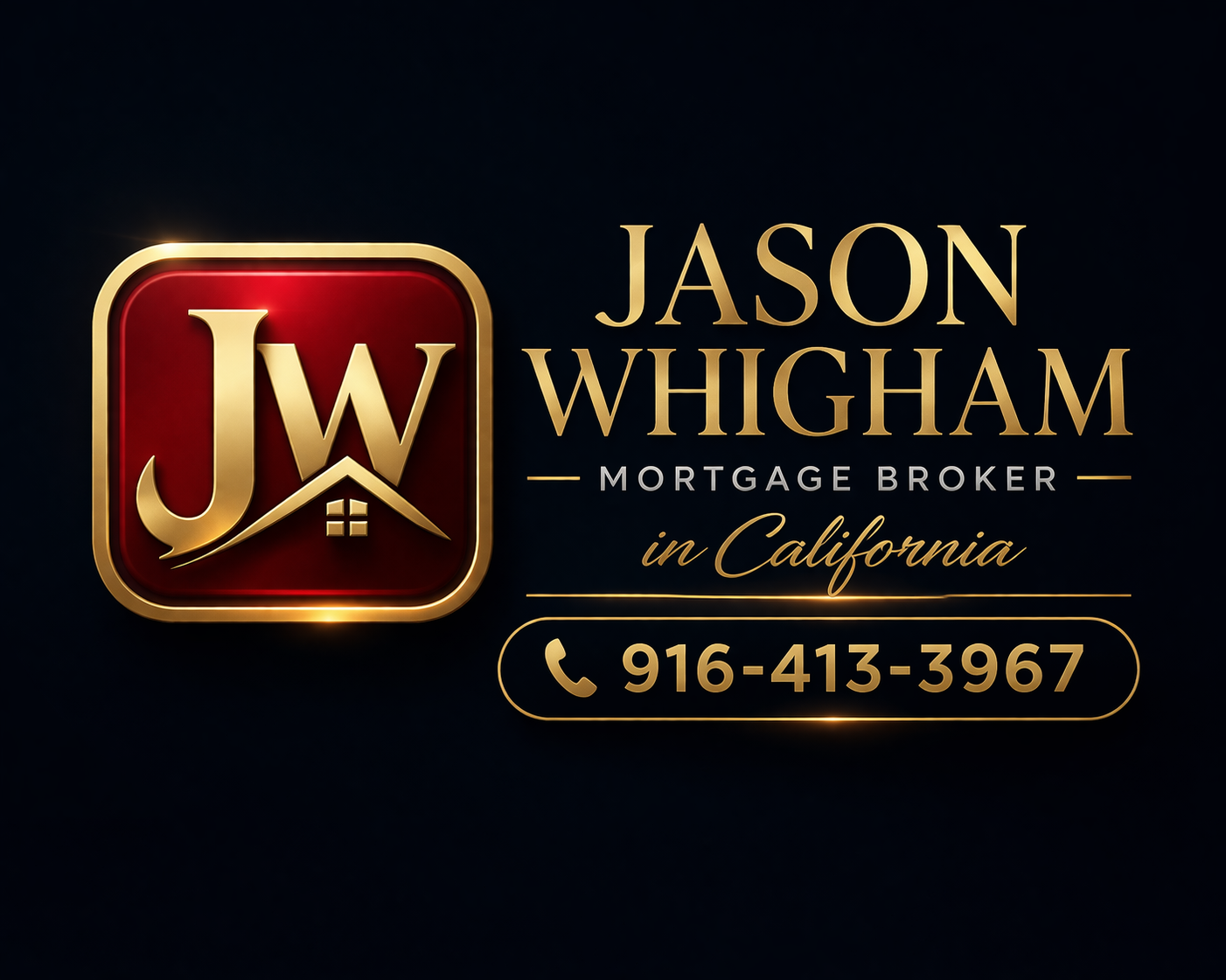 Granite Bay mortgage broker Jason Whigham logo